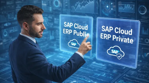 Порівняння SAP Cloud ERP та SAP Cloud ERP Private
