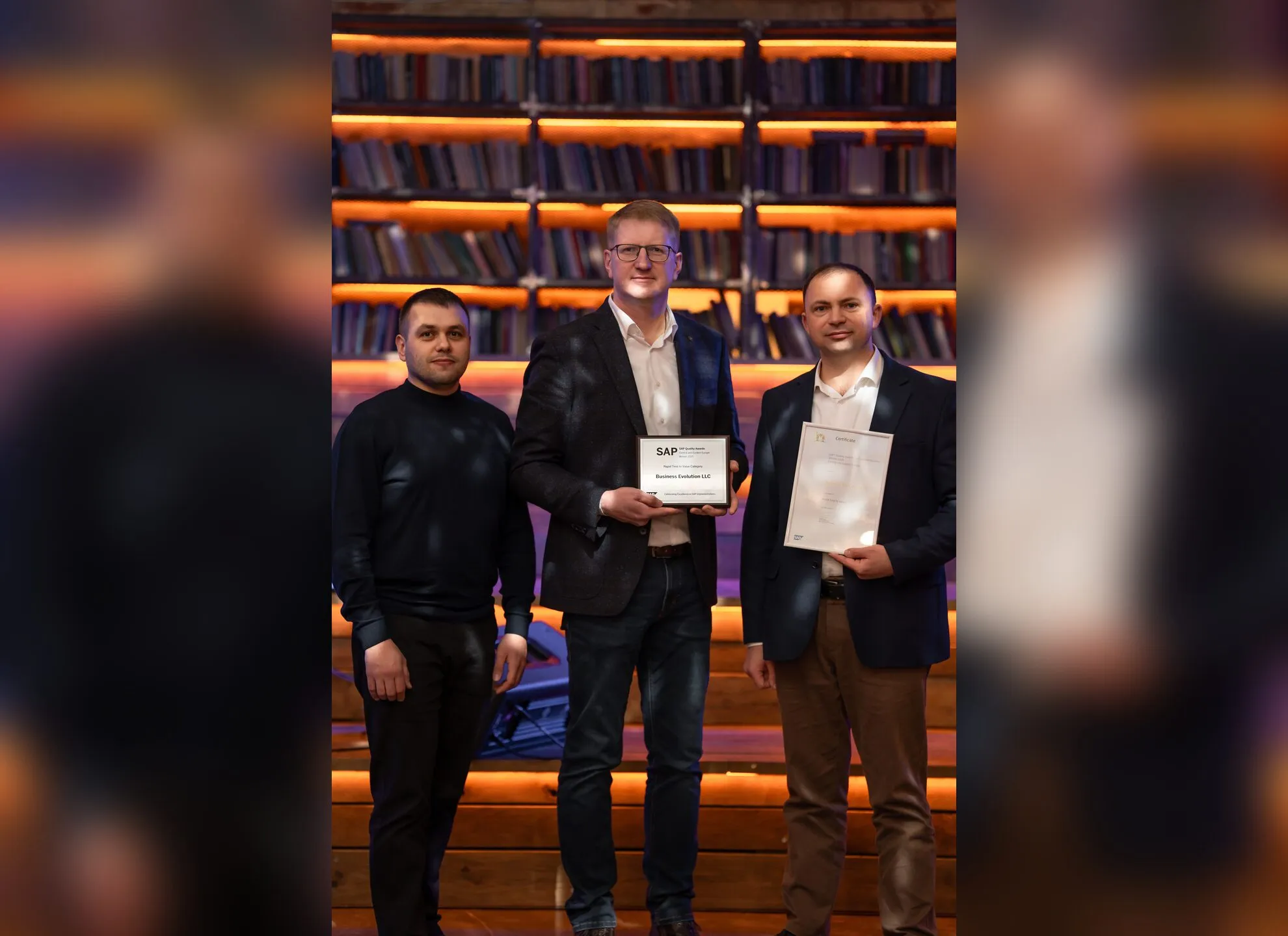 Business Evolution отримала нагороду SAP Quality Awards 2025